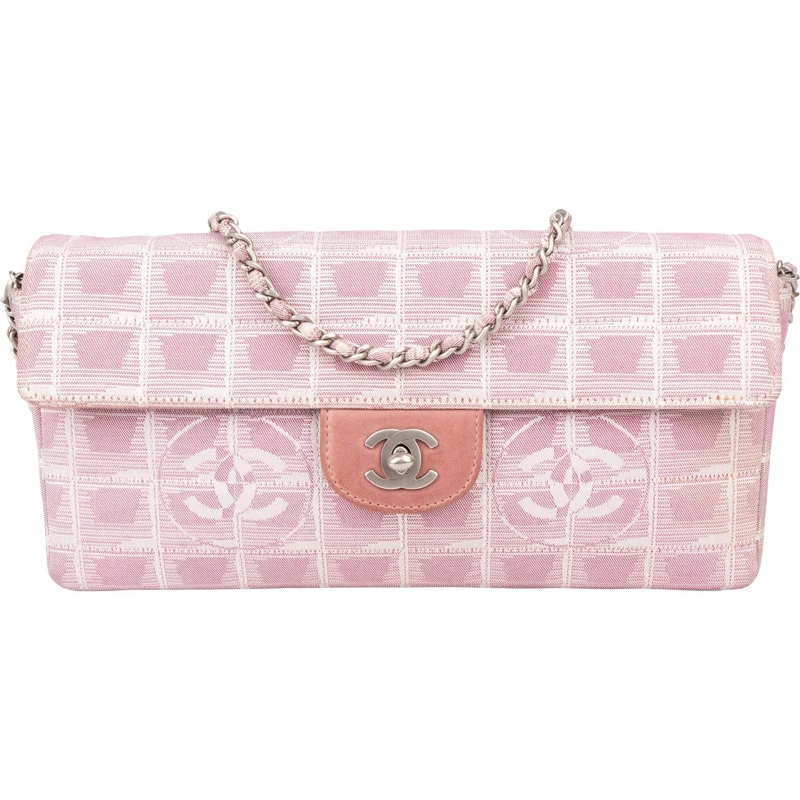 Chanel Tote Chanel Quilted Travel Line Monogram Single Flap Sh rot