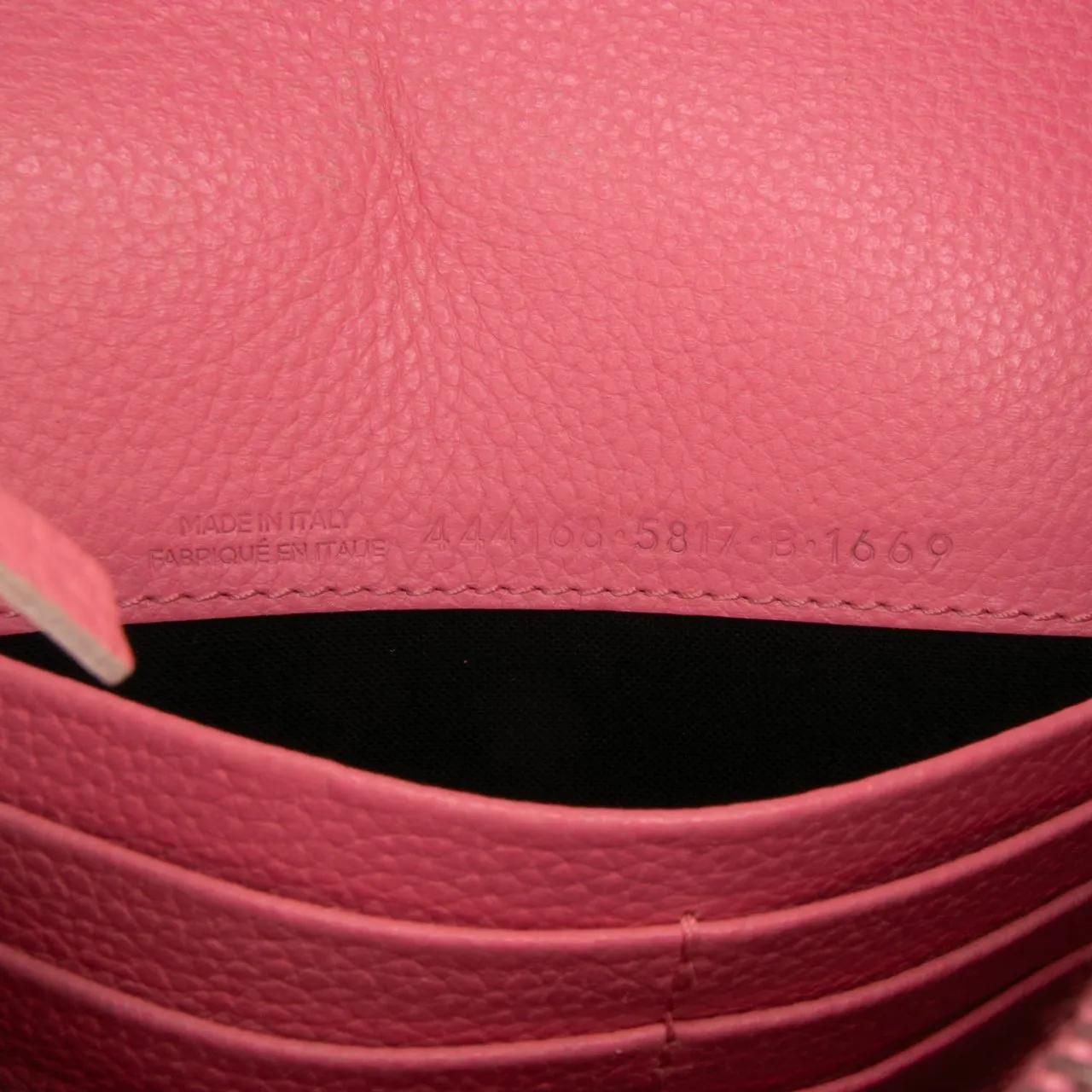 Thumbnail - Balenciaga Hobo Bags - Grained Calfskin Motocross Classic Wallet on Chain - Gr. unisize - in Gold - für Damen