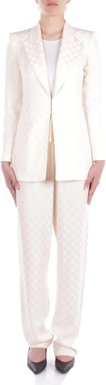 Thumbnail - Elisabetta Franchi - Jackets Burro - Größe 42 - beige