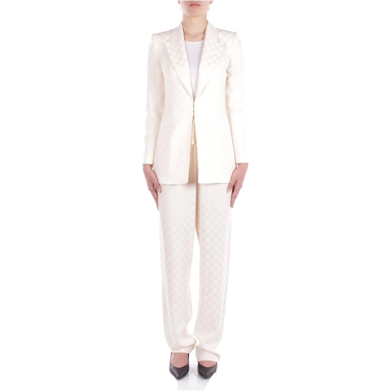 Elisabetta Franchi Veste de transition Jackets Burro beige