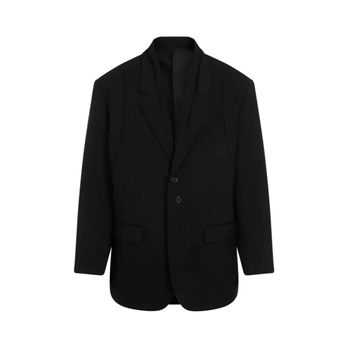 Undercover Black Polyester Jacket Black 