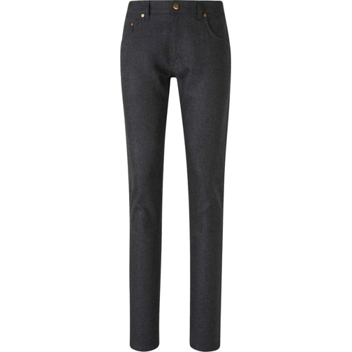 Pt Torino Jeans à jambe fine Wool Flannel Jeans mehrfarbig