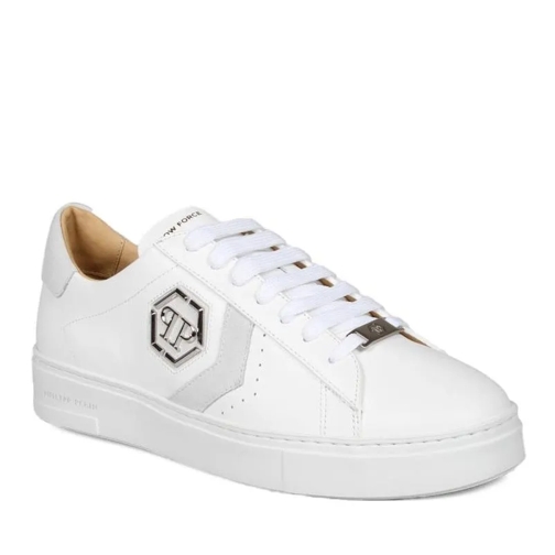 Philipp Plein Lo-Top Leather Arrow Force Sneakers White låg sneaker