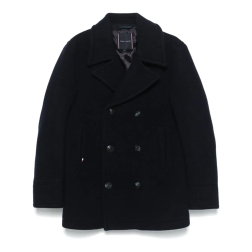 Tommy Hilfiger Übergangsmäntel The Premium Classic Peacoat Blue