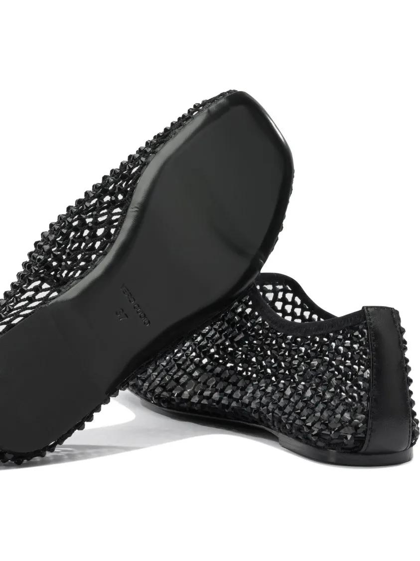 Thumbnail - Pointed Toe Flats - Gr. 38 (EU) - in Schwarz