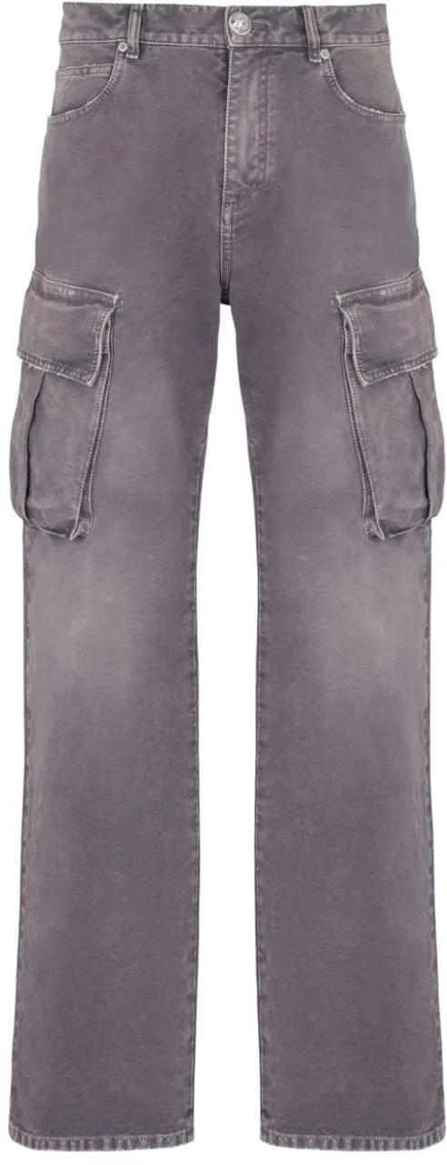 Thumbnail - Balmain - Trousers Gris - Größe 32 - grau