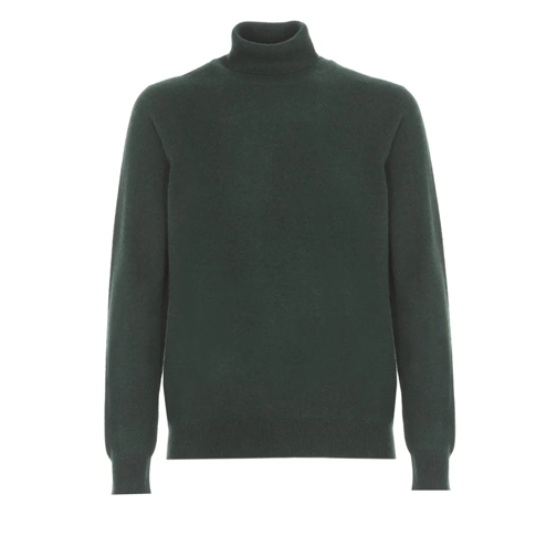 Biarritz1961 Pullover Green Cashmere Dolcevita Green