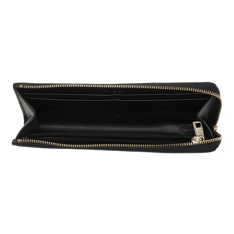 Furla Portemonnaie mit Zip-Around-Reißverschluss Furla Goccia L Zip Around Nero(Image 5)