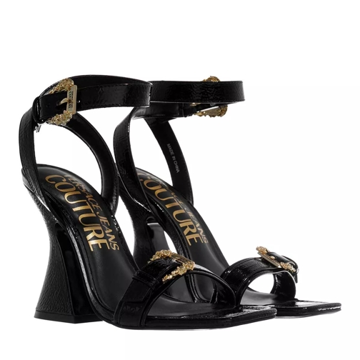 Versace Jeans Couture Fondo Kirsten Black Sandal med band