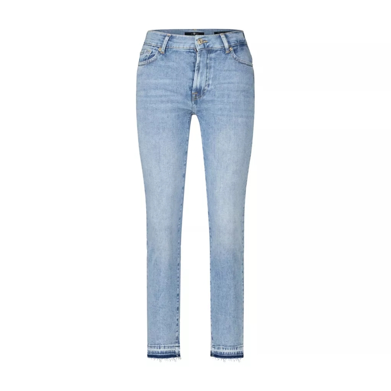 Seven for all Mankind  Slim-Fit Jeans Roxanne Ankle Hellblau