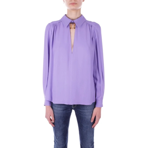 Elisabetta Franchi Blouses Shirts Purple lila