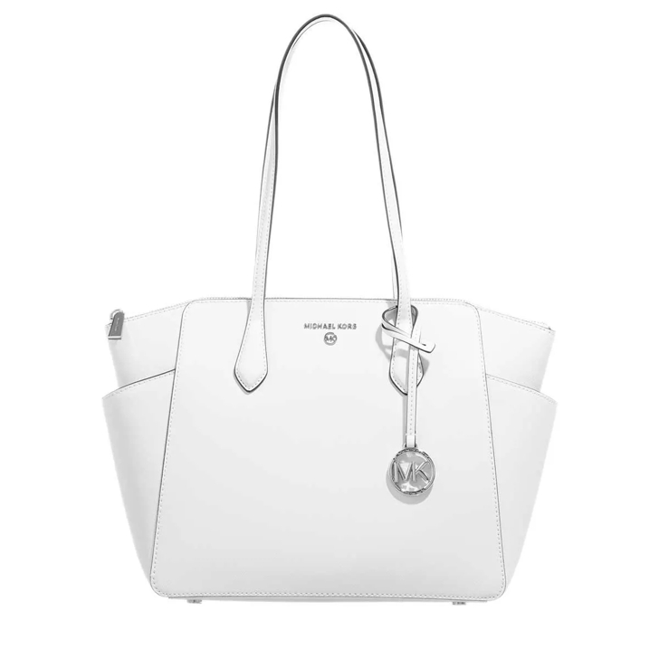 Michael Kors Marilyn Medium Tote Optic White, Shopping Bag