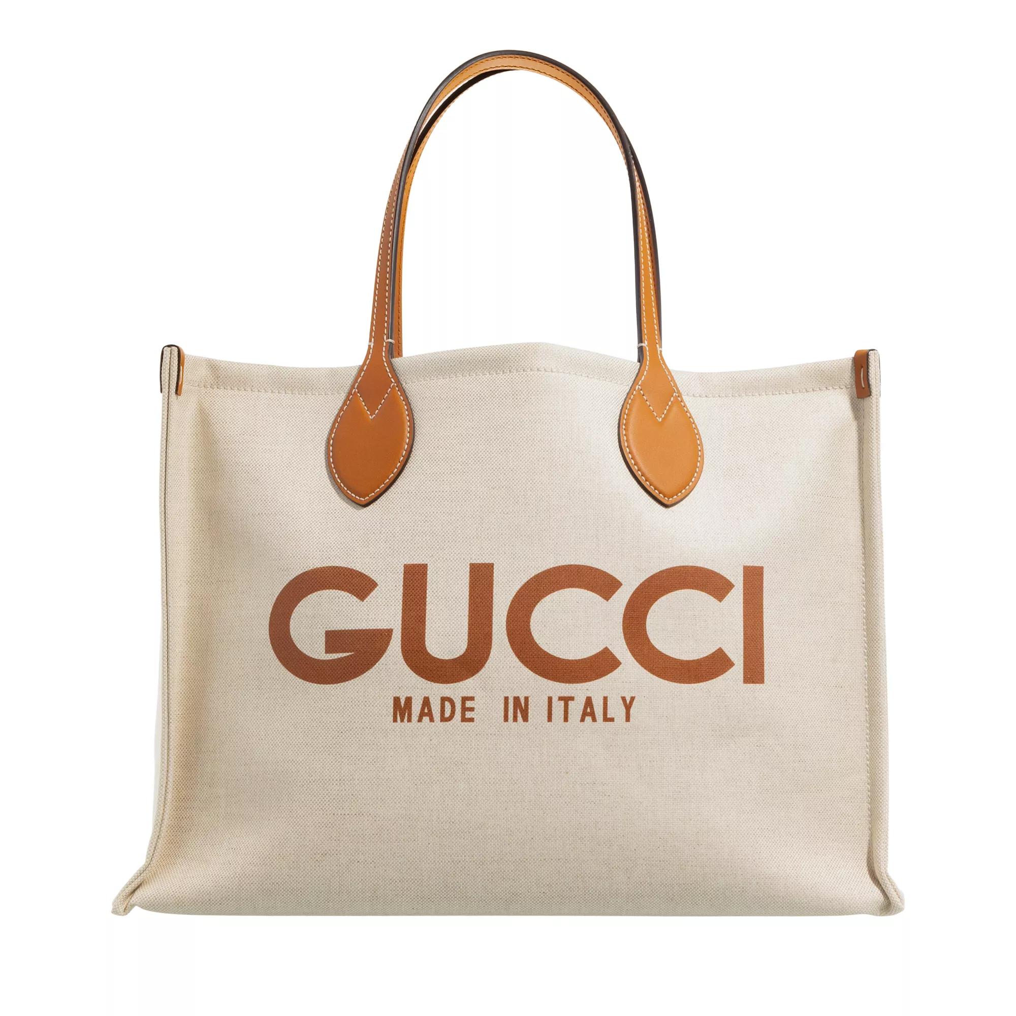 Gucci Tote - Gucci Print Tote Bag - Gr. unisize - in Beige - für Damen