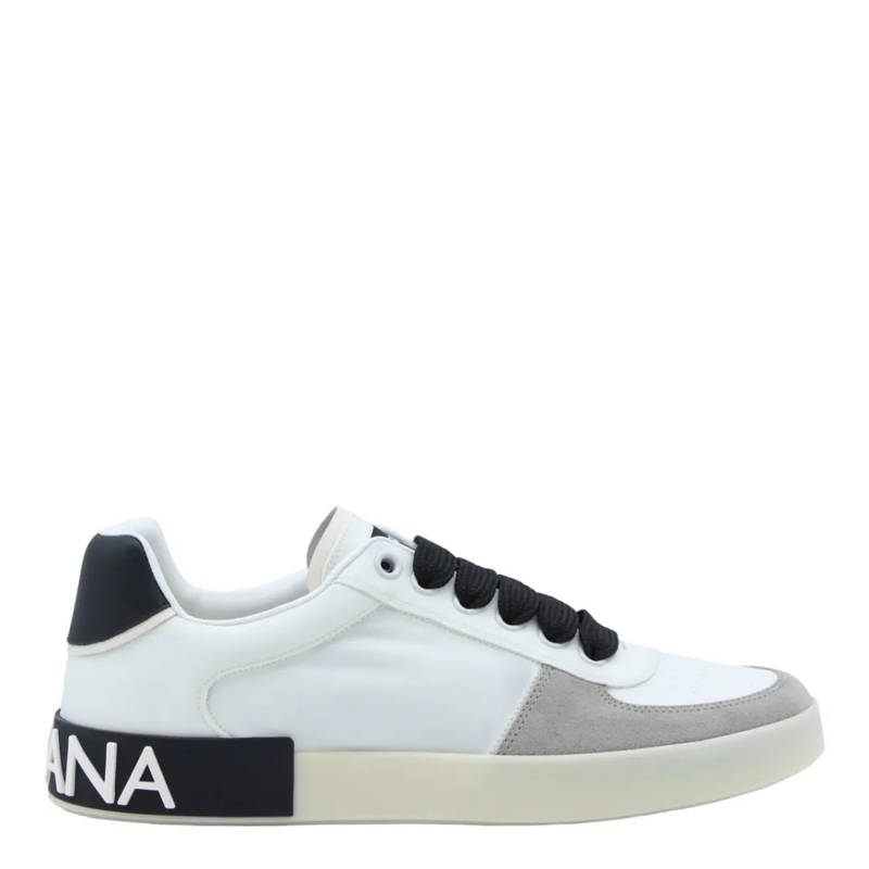 Dolce&Gabbana Lage-top sneaker Timeless White Low-Top Sneakers With Classic Silho White