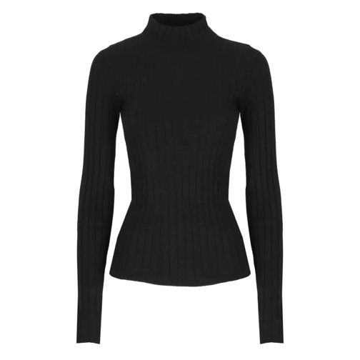 Brunello Cucinelli Black Cashmere Blend Sweater Black 