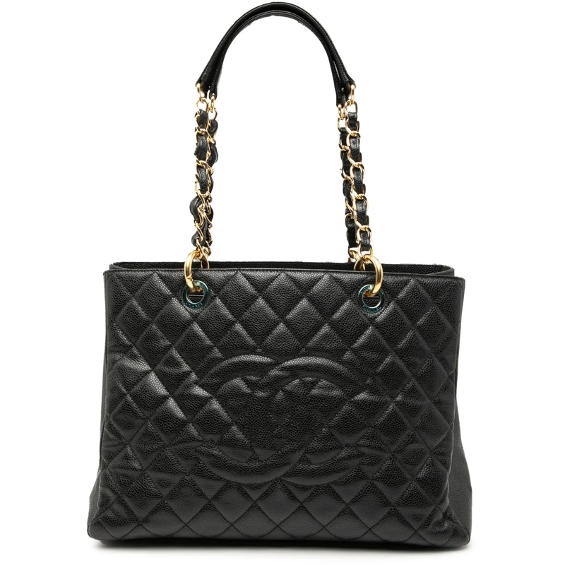 Chanel Shopper Caviar Grand Shopping Tote schwarz