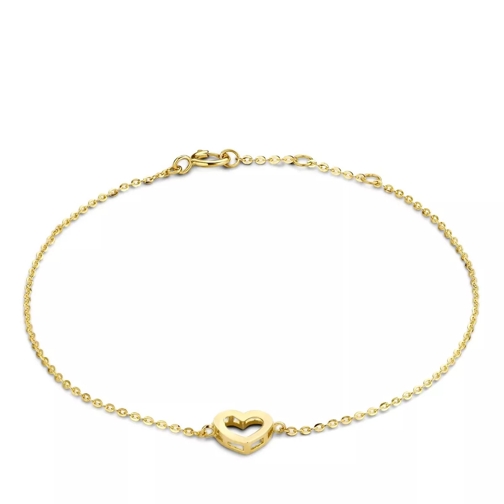 Isabel Bernard Belleville Amore 14 Karat Bracelet With Heart Gold Bracelet