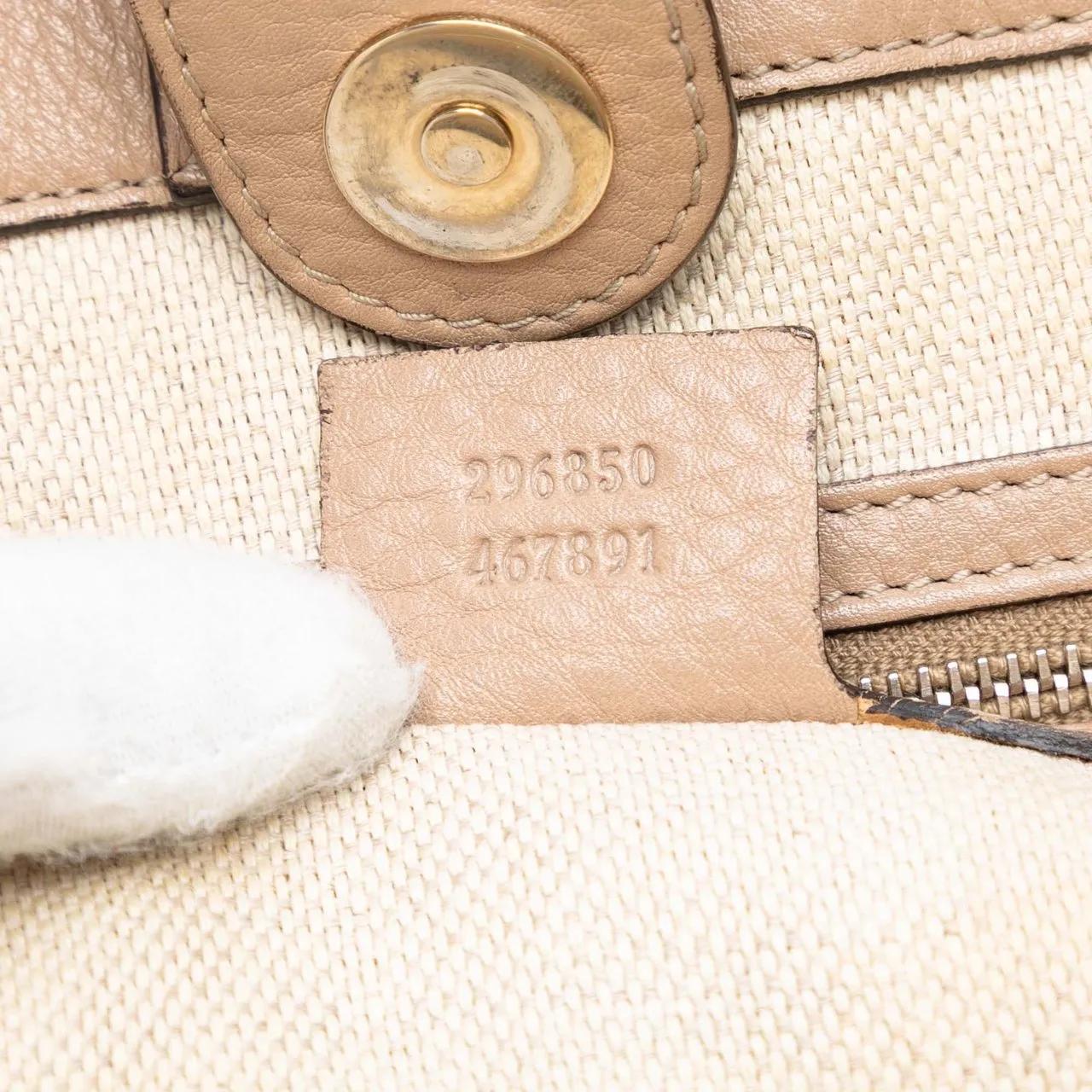 Thumbnail - Gucci Shopper - Medium GG Canvas Web Dressage Tote - Gr. unisize - in Braun - für Damen