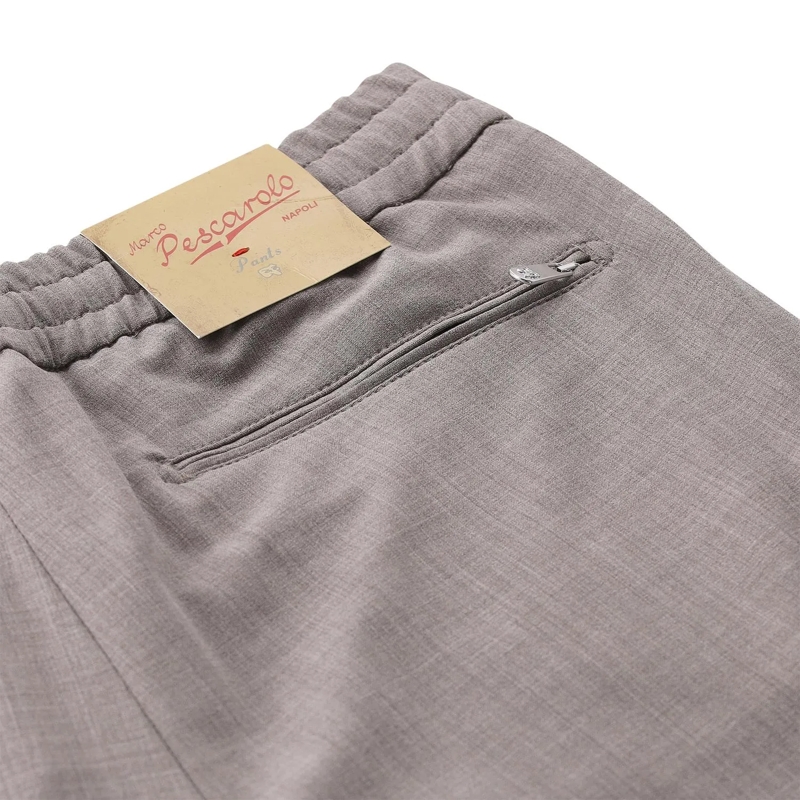 Marco Pescarolo Freizeithose Stoffhose Caracciolo braun(Image 5)