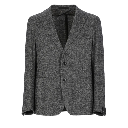 Tagliatore Blazer Virgin Wool Jacket Black