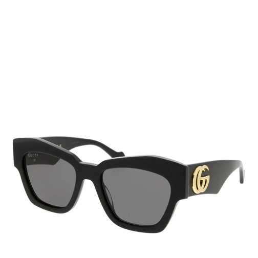Gucci GG1422S BLACK-BLACK-GREY Solglasögon