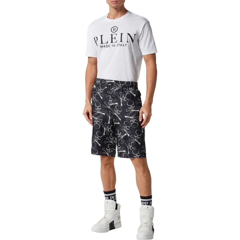 Philipp Plein Shorts Shorts Skull Bones schwarz(Image 4)