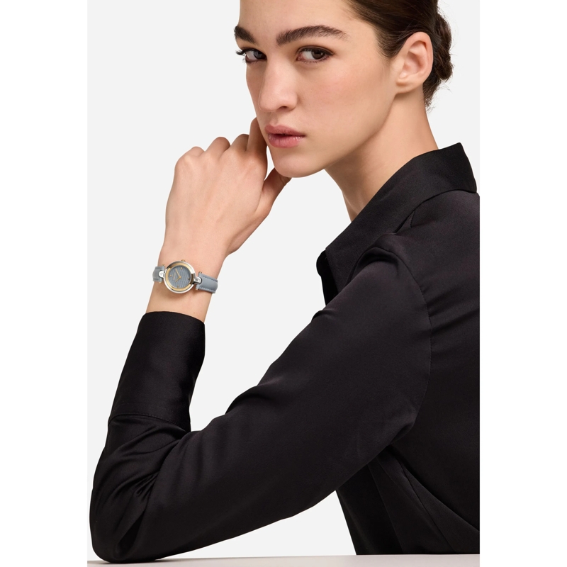 Furla Quarzuhr Quarz-Analoguhr Furla Arch-Bar blau(Image 5)