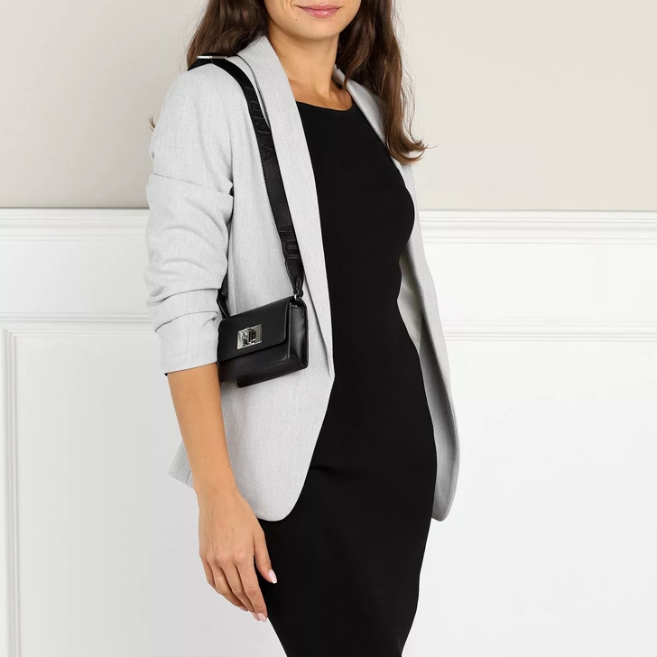 Furla Furla 1927 Soft Micro Crossbod Nero | Micro Bag