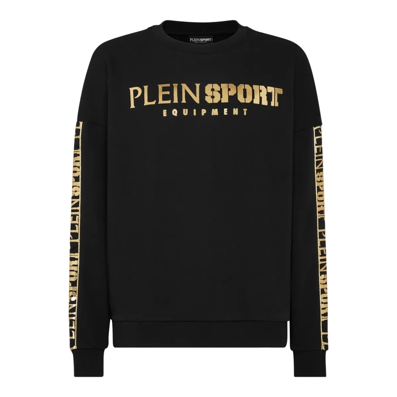 Plein Sport Top Sweatshirt schwarz