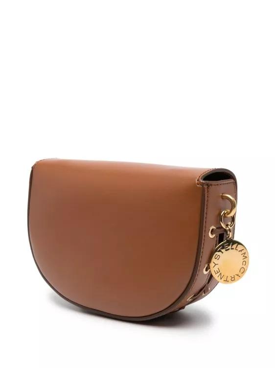 Stella Mccartney Shoppers Brown Small Frayme Bag in bruin