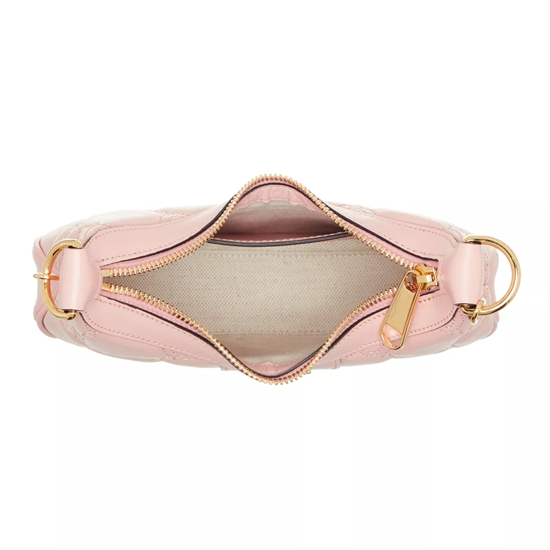 Gucci Pochette Mini GG Shoulder Bag Matelassé Leather Light Pink(Image 6)