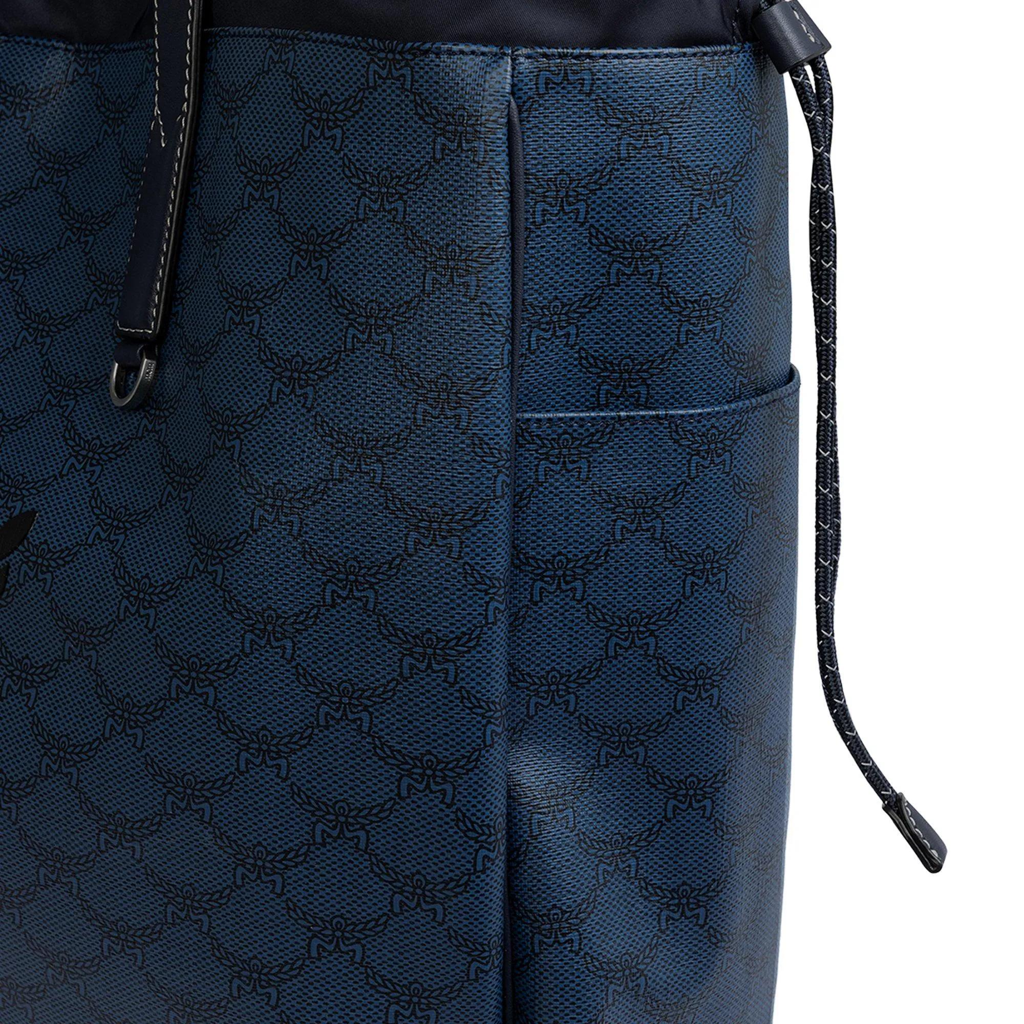 Thumbnail - MCM Shopper - Himmel Kordelzugtasche in Lauretos - Gr. unisize - in Blau - für Damen