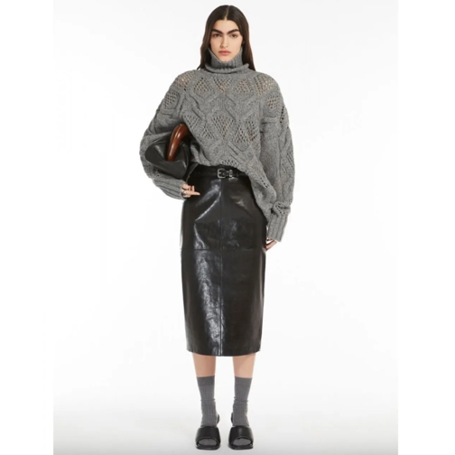 Sportmax Trui SPORTMAX Grauer, oversized Strick mehrfarbig