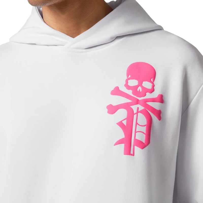 Philipp Plein Top Hoodie Gothic Plein weiss(Image 5)