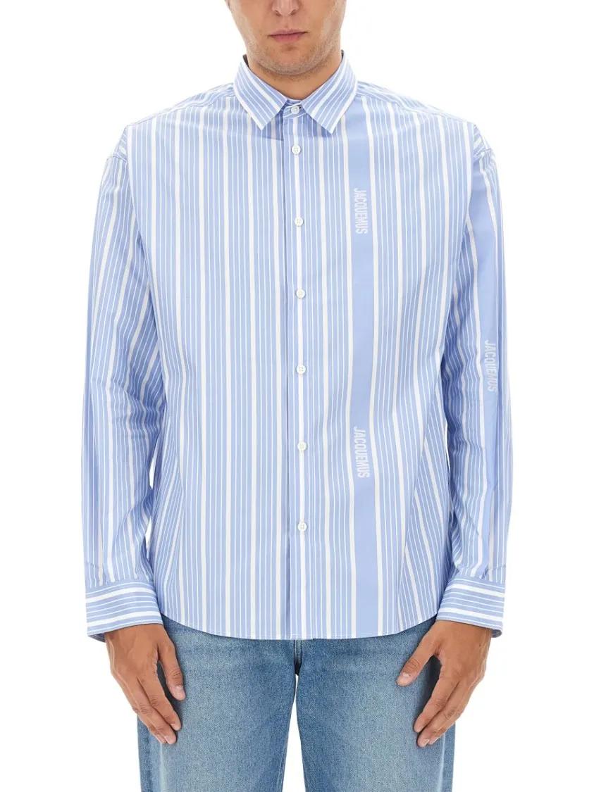 Thumbnail - Jacquemus - Simon Shirt - Größe 52 - blau