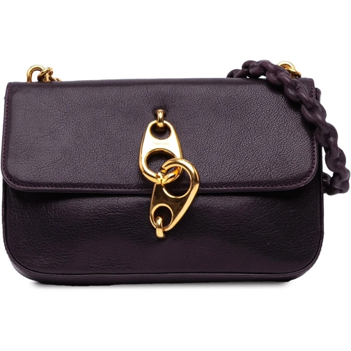 Tom Ford Sac à bandoulière 2012 Leather Carine Flap Shoulder Bag lila
