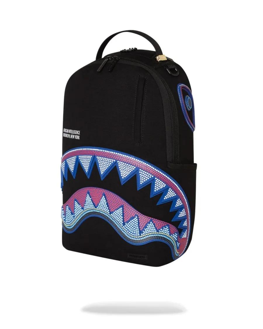 Thumbnail - Sprayground Rucksäcke - Bold Shark Mouth Graphic Backpack - Gr. unisize - in Schwarz - für Damen
