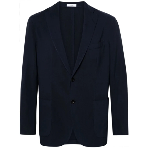 Boglioli Blazer Navy Blue Wool Jacket Blue