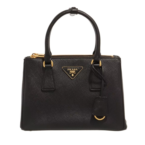 Prada Galleria Mini Handbag Saffiano Lux Black Mini sac