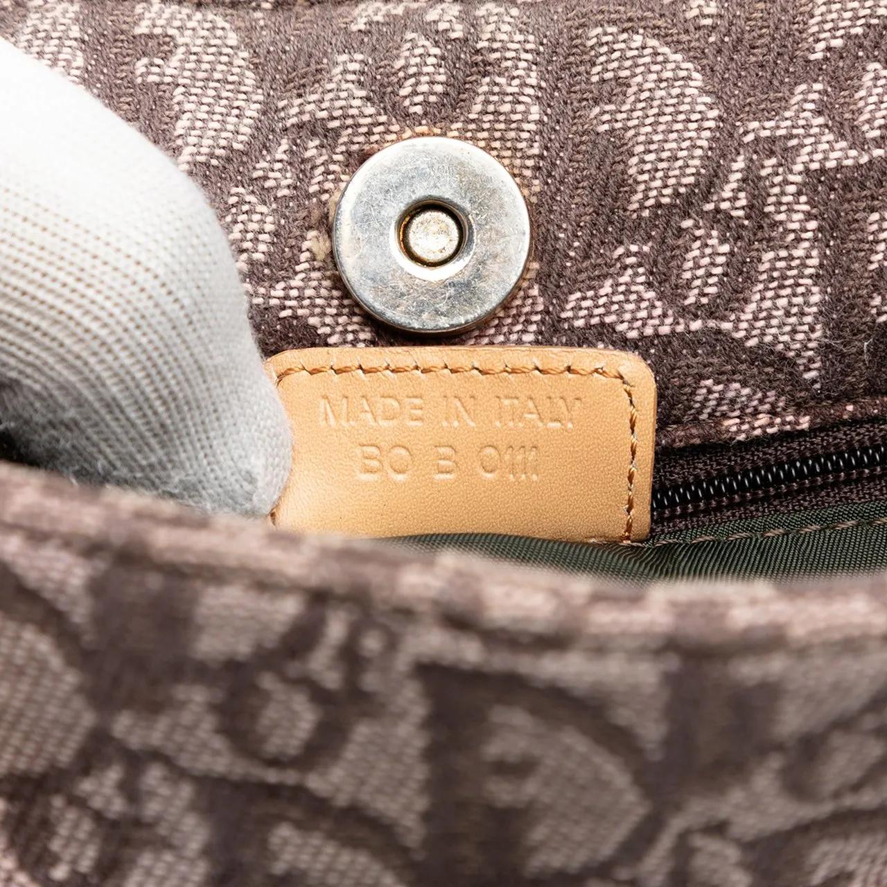 Thumbnail - Christian Dior Shopper - Diorissimo Trotter Canvas Tote - Gr. unisize - in Braun - für Damen