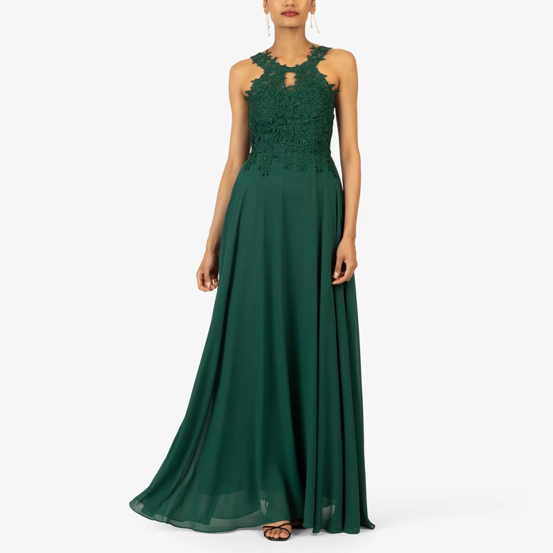 Kraimod Abendkleid Abendkleid dunkel-grün(Image 22)