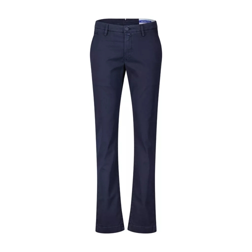 Jacob Cohen Slim-Fit Hose Bobby aus Baumwoll-Mix Dunkelblau 