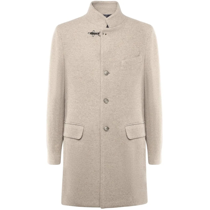 Fay Doudoune Coats Carne Medio beige
