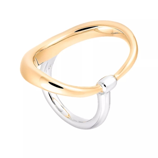 Charlotte Chesnais Turtle Ring Yellow Gold Bicolor-ring