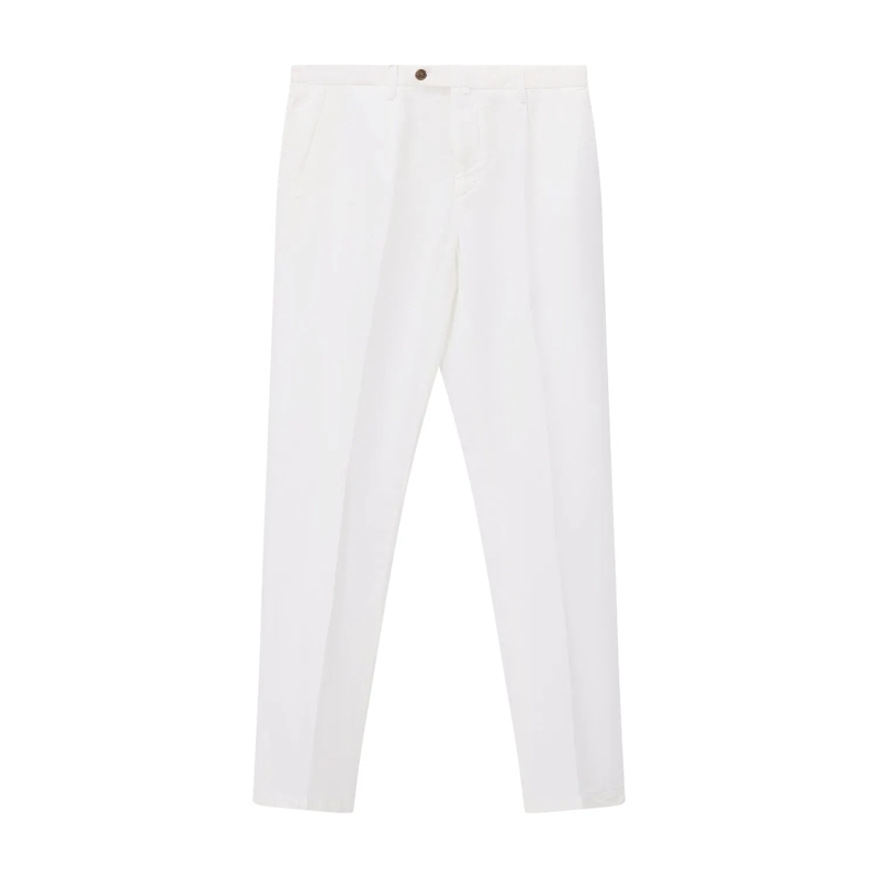 Briglia Freizeithose Stoffhose Easy-Fit weiß