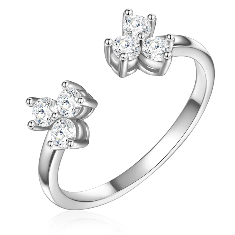 Glanzstücke München Ring Sterling Silber Ring Zirkonia silber(Image 4)