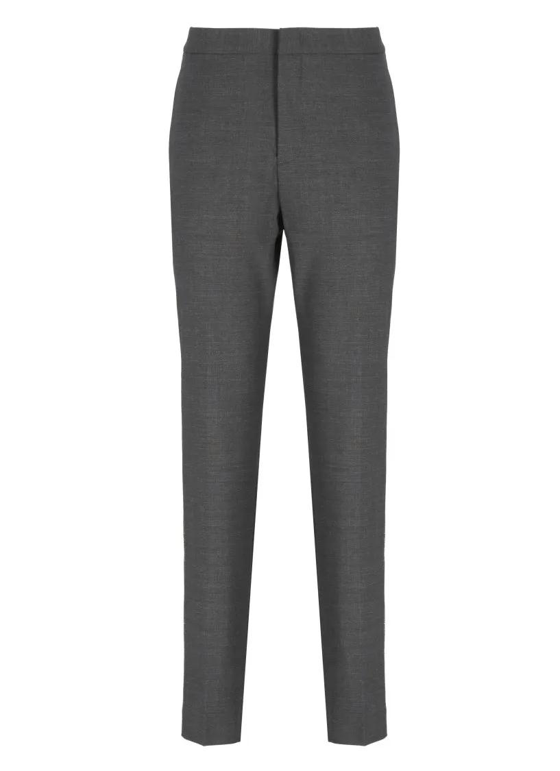 Fabiana Filippi - Virgin Wool Trousers - Größe 40 - grau