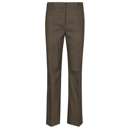 True Royal  Sandy Cotton Trousers Brown