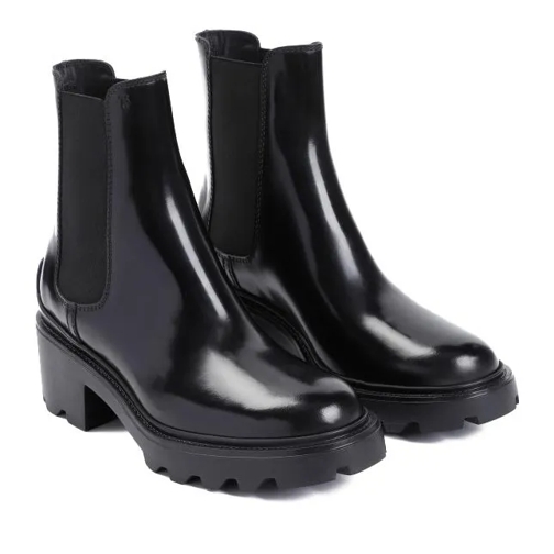 Tod's Leather Boots Black Stövlar