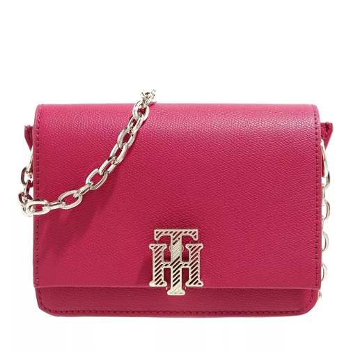Tommy Hilfiger Th Outline Crossover Royal Berry Crossbody Bag